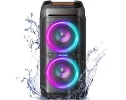 Aafinity W-KING T11 Bluetooth Speaker, 100W RMS, IPX6 Waterdicht, Bluetooth 5.3, Krachtige Bas