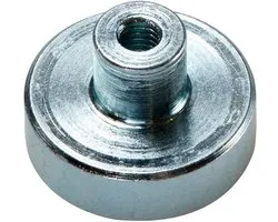 Vlakke grijpermagneet SmCo met schroefdraad 16x4,5/ 11,5mm FORMAT