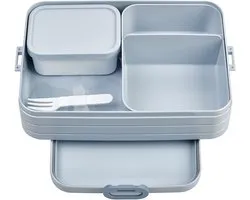 Mepal Bento broodtrommel voor 8 boterhammen, donker blauw