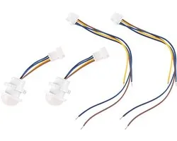 2 Stuks PIR Bewegingssensor Schakelaar voor Verlichting - Infrarood Sensor Module voor Plafondlampen en Downlights