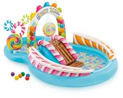 Intex Piscine de jeu Candy Zone - 295x191x130cm