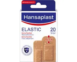 Hansaplast Elastic Pleisters - Wondpleisters - Wondverzorging - 20 Stuks