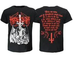 T-shirt Marduk Demon With Wings - Merchandise officielle