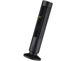 Bladloze Torenventilator - USB Ventilator - Comfortabele Koeling - Stille Circulatie - 42 inch Hoog - Zwart