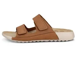 Nubuck Sandalen Met Twee Bandjes Dames Ecco Cozmo
