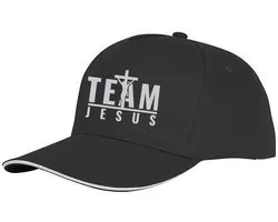 Team Jesus Pet - Jezus Pet - Christelijk - Premium Fit - Cap - Verstelbaar - Unisex