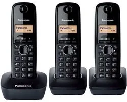 Panasonic KX-TG1613 DECT-telefoon Nummerherkenning Zwart