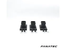 3-Pack Fanatec QR2 Wheel Mount voor Sim Rig - Kleur Zwart
