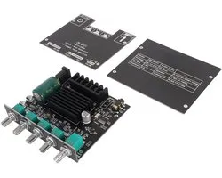 Module amplificateur de puissance audio Bluetooth 2.1 canaux 12V-24V pour haut-parleurs HiFi DIY (20-100W)