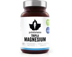 Puhdistamo Triple Magnesium - 60 capsules - veganistisch - lactosevrij