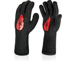 The Original Grill Master Gloves - gant de four - résistant à la chaleur - jusqu'à 800 degrés Celsius - gant de gril - Aramide - four - cuisinière à gaz - cuisine - idée cadeau