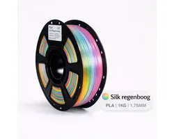PLA Silk Filament – Regenboog – 1.75mm – 1KG - Koppelprint