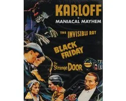 Maniacal Mayhem Three tales of terror Boris Karloff (Eureka!)