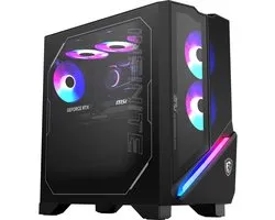 MSI MPG Infinite X3 AI 2NVR7-036EU Intel Core Ultra 7 265K 32 GB DDR5-SDRAM 1 TB SSD NVIDIA GeForce RTX 5070 Ti Windows 11 Home Desktop PC Zwart