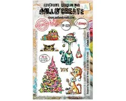 Aall & Create clearstamp A6 - Catmas capers