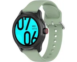 Bracelet de montre de rechange compatible avec Ticwatch pro 5, bracelets en silicone de 24 mm pour iTOUCH AIR3 bracelet de sport accessoires de montre connectée pour hommes et femmes, 24 mm, silicone
