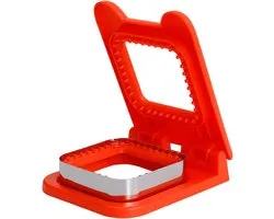 Cookie Cutter Set - Plastic Square Sandwich Bread Toast Cutting Sealer - Stainless Steel Cute Breakfast Sandwich Cutter voor Lunch Box - Cookie Cutters voor Burgers - Pies - Kids Lunch