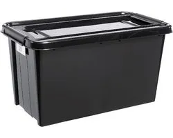Bidon plastique Pro Box Plast Team 70L noir