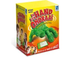 Megableu In Een Handomdraai - Grappig Familiespel met Bewegende Hand - Partyspel voor Kinderen en Volwassenen - Vanaf 7 Jaar - Waarheid of Durven