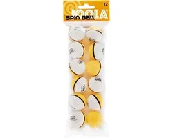 Joola Tafeltennisballen Spinball - 12 stuks - 2 gekleurde