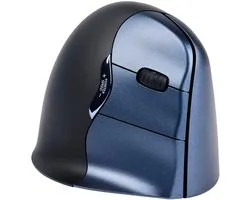 Evoluent Verticale Muis 4 – Draadloos - USB – Rechtshandig – Regular – Uitvinder van de Verticale Muis – Ergonomisch Gevormd voor Comfort – Vermindert Polsbelasting – 4 DPI Standen – 6 Instelbare Knoppen (Windows)