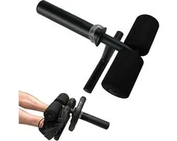 Tibialis Trainer - Scheenbeen trainer - Spierversterking - Antislip borgring - 2.1 kg - Zwart
