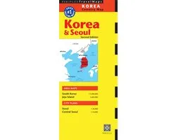 Korea & Seoul Country Map