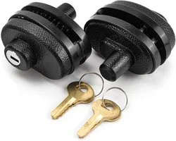 VicBre 2pcs Firearm Padlock, Key Lock for Firearm Puller, Shotgun, Pistol, Bullet Gun - ShopVlot