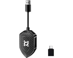 CarPlay Dongle - CarPlay Box Android Auto Converter, Smart Box Auto Adapter, Gemakkelijk Mee te Nemen, Geschikt voor Auto's zonder CarPlay