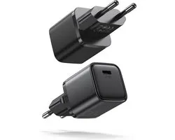 USB-C Adapter 20 Watt - Geschikt voor iPhone / iPad / Samsung / Huawei / Xiaomi / Oppo - iPhone 13 & 12 Mini/Pro/Pro Max oplader - Snellader - Power Delivery - Samsung S21 USB-C adapter oplader