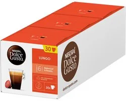 Nescafé Dolce Gusto capsules Lungo - 90 koffiecups voor 90 koppen koffie