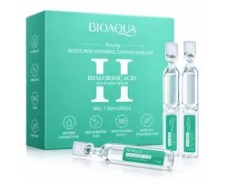 Hyaluronic Acid Sub-Polish Serum - Cure d'Hydratation Intensive de 30 Jours Acide Hyaluronique Skincare Set - Anti-Rides & Raffermissement - Pour Une Peau Radieuse et Plus Pleine - 30 Ampoules