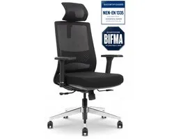 Chaise de bureau ergonomique Stane® - Ajustable - Appui-tête - Chaise de jeu - Chaise de bureau à roulettes - Garantie 3 ans