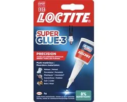 Loctite Precision 5 g | Colle Instantanée de Précision | Super Glue Multi-Matériaux | Réparation Rapide et Ultra Forte
