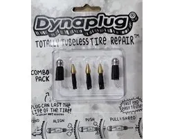 Dynaplug 3 X Soft Nose 2 X Mega Tubeless Bandenpluggen Transparant