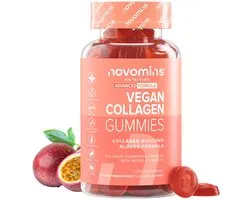 Novomins Vegan Collageen Gummies - Vitamine C - 60 Gummies - Citroen