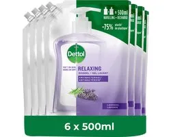 Dettol Recharge Lavande Relaxante 500ML x 6