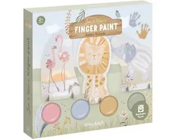 Little Dutch vingerverf - Safari - complete set - cadeautip - creatief speelgoed