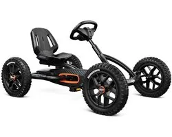 BERG Buddy Cross Black Skelter - 3+ Jaar - All Terrain Luchtbanden - Verstelbare Stoel - Vrijloopautomaat - Zwart