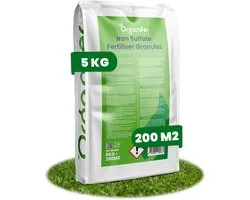 Engrais au sulfate de fer - Démoussant - 5kg -Pour 250m2 (organifer)