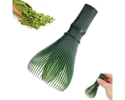 Matcha Whisk - Matcha-Garde - Hars Garde - Hars Matcha Roerstaaf - Matcha Klopborstel Hars - Maak Dik Melkschuim - Matcha-Garde Van Hars - Matcha Accessories - Eenvoudig Te Demonteren - Groen - Een Uitstekende Cadeaukeuze