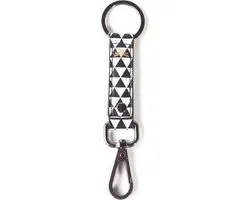 Nintendo Zelda Sleutelhanger Zwart/Wit