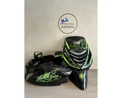 Piaggio zip - SP Outline Pakket - Piaggio Zip Accessoire - Scooter Accessoires - Scooter Stickers - Licht Groen