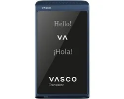 Vasco Q1 Translator – Premium Vertaalapparaat met Gratis Wereldwijd Internet – Handheld Zakvertaler – Spraak, Foto en Gesprek vertaler (Blue)