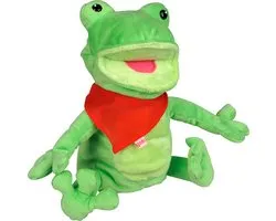 GOKI Handpop - Kikker Frilo - 30Cm - 1 Jaar