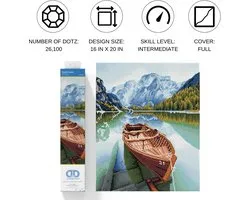 Diamond Painting DD9.056 Diamond Dotz® - Voyage dans le fjord 41x51cm