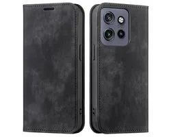 Housse imoshion - Compatible avec Motorola ThinkPhone 25 / Motorola Edge 60 Neo / Motorola Edge 50 Neo - Slim Bookcase - Zwart