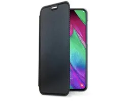 Samsung A50 hoesje zwart - Bookcase Samsung Galaxy A50 hoesje met ruimte voor pasjes - Zwart