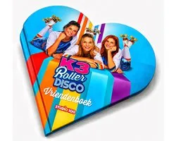 Studio 100 Vriendenboek K3 Roller Disco 21 X 25,5 Cm Blauw