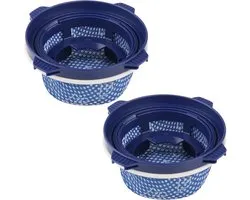 2x Filter geschikt voor Samsung Jet 60 70 70+ 75 75+ 90 - Filter HEPA - wasbaar - Vervangingsfilters voor Draadloze Stofzuiger